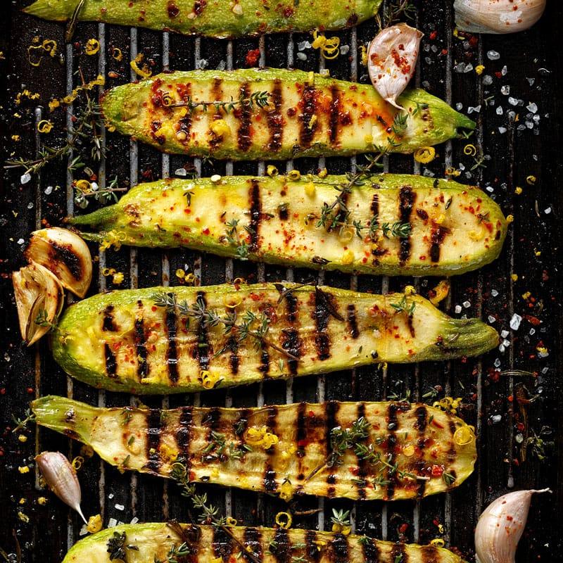 Gegrillte Zucchini